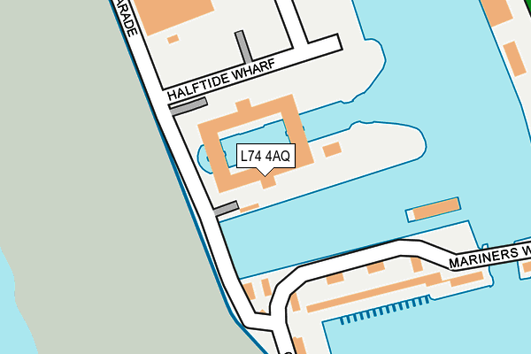 L74 4AQ map - OS OpenMap – Local (Ordnance Survey) L74 4AQ map - OS OpenMap – Local (Ordnance Survey)