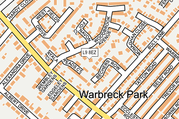 L9 8EZ map - OS OpenMap – Local (Ordnance Survey) L9 8EZ map - OS OpenMap – Local (Ordnance Survey)