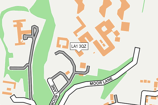 LA1 3QZ map - OS OpenMap – Local (Ordnance Survey) LA1 3QZ map - OS OpenMap – Local (Ordnance Survey)