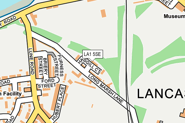 LA1 5SE map - OS OpenMap – Local (Ordnance Survey) LA1 5SE map - OS OpenMap – Local (Ordnance Survey)