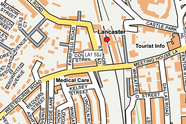 LA1 5SJ map - OS OpenMap – Local (Ordnance Survey) LA1 5SJ map - OS OpenMap – Local (Ordnance Survey)