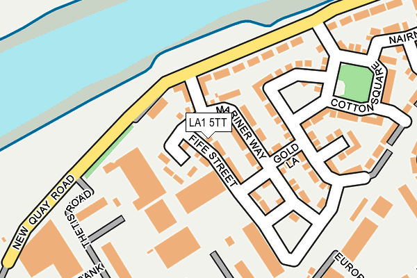 LA1 5TT map - OS OpenMap – Local (Ordnance Survey) LA1 5TT map - OS OpenMap – Local (Ordnance Survey)