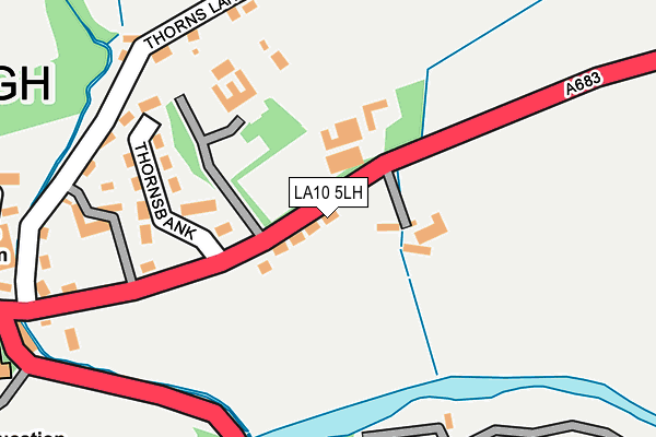LA10 5LH map - OS OpenMap – Local (Ordnance Survey) LA10 5LH map - OS OpenMap – Local (Ordnance Survey)