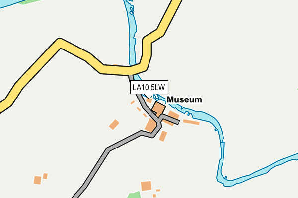 LA10 5LW map - OS OpenMap – Local (Ordnance Survey) LA10 5LW map - OS OpenMap – Local (Ordnance Survey)