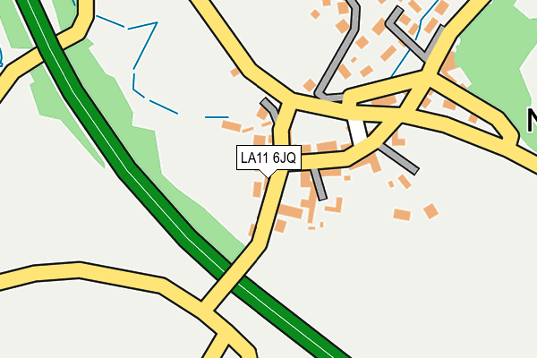 LA11 6JQ map - OS OpenMap – Local (Ordnance Survey) LA11 6JQ map - OS OpenMap – Local (Ordnance Survey)