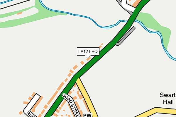 LA12 0HQ map - OS OpenMap – Local (Ordnance Survey) LA12 0HQ map - OS OpenMap – Local (Ordnance Survey)