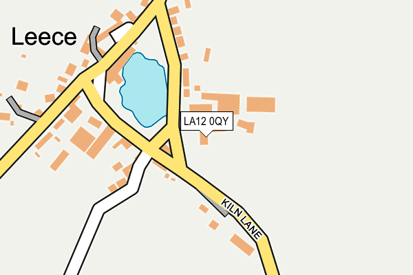 LA12 0QY map - OS OpenMap – Local (Ordnance Survey) LA12 0QY map - OS OpenMap – Local (Ordnance Survey)