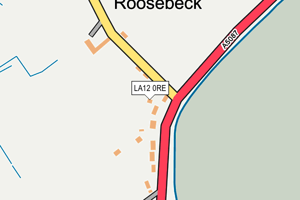 LA12 0RE map - OS OpenMap – Local (Ordnance Survey) LA12 0RE map - OS OpenMap – Local (Ordnance Survey)