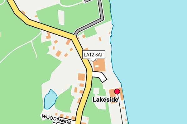LA12 8AT map - OS OpenMap – Local (Ordnance Survey) LA12 8AT map - OS OpenMap – Local (Ordnance Survey)