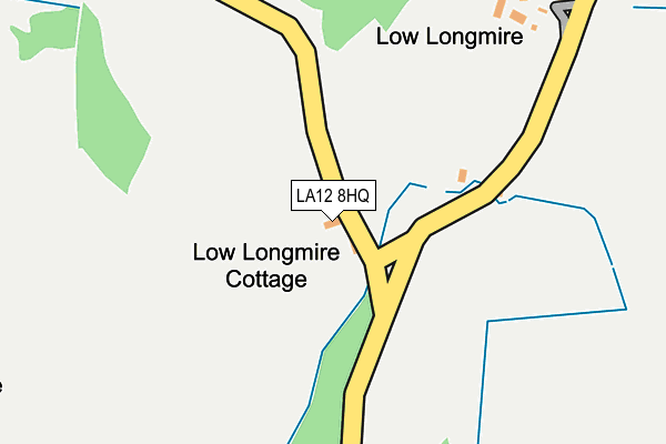 LA12 8HQ map - OS OpenMap – Local (Ordnance Survey) LA12 8HQ map - OS OpenMap – Local (Ordnance Survey)