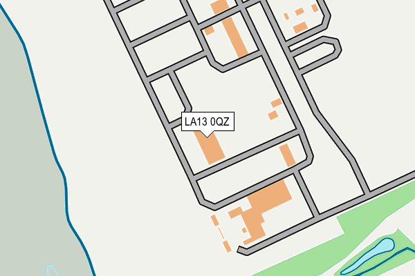 LA13 0QZ map - OS OpenMap – Local (Ordnance Survey) LA13 0QZ map - OS OpenMap – Local (Ordnance Survey)