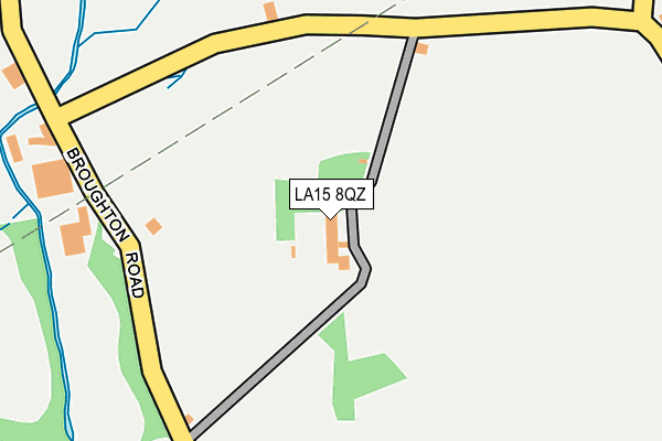 LA15 8QZ map - OS OpenMap – Local (Ordnance Survey) LA15 8QZ map - OS OpenMap – Local (Ordnance Survey)