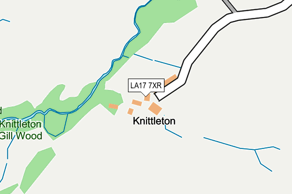 LA17 7XR map - OS OpenMap – Local (Ordnance Survey) LA17 7XR map - OS OpenMap – Local (Ordnance Survey)