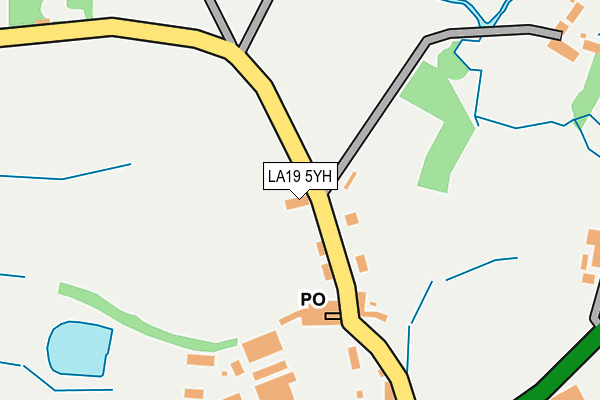 LA19 5YH map - OS OpenMap – Local (Ordnance Survey) LA19 5YH map - OS OpenMap – Local (Ordnance Survey)