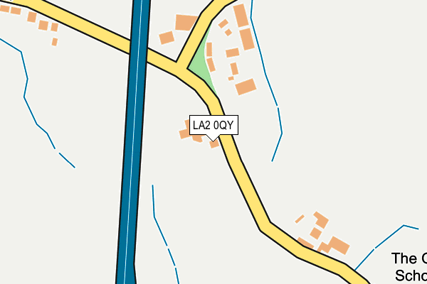 LA2 0QY map - OS OpenMap – Local (Ordnance Survey) LA2 0QY map - OS OpenMap – Local (Ordnance Survey)
