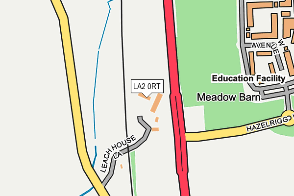 LA2 0RT map - OS OpenMap – Local (Ordnance Survey) LA2 0RT map - OS OpenMap – Local (Ordnance Survey)
