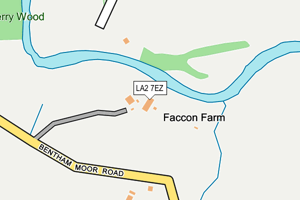 LA2 7EZ map - OS OpenMap – Local (Ordnance Survey) LA2 7EZ map - OS OpenMap – Local (Ordnance Survey)