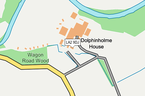 LA2 9DJ map - OS OpenMap – Local (Ordnance Survey) LA2 9DJ map - OS OpenMap – Local (Ordnance Survey)
