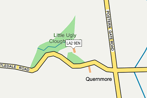 LA2 9EN map - OS OpenMap – Local (Ordnance Survey) LA2 9EN map - OS OpenMap – Local (Ordnance Survey)