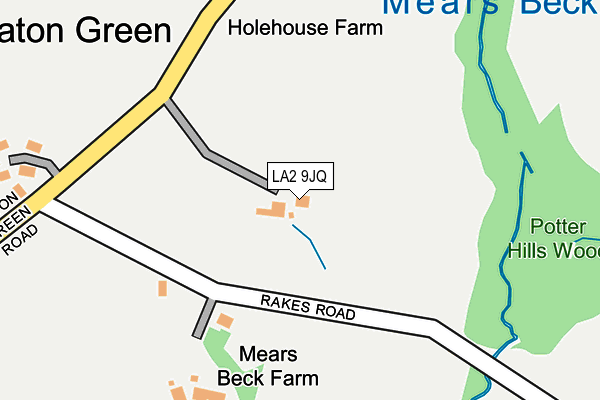 LA2 9JQ map - OS OpenMap – Local (Ordnance Survey) LA2 9JQ map - OS OpenMap – Local (Ordnance Survey)