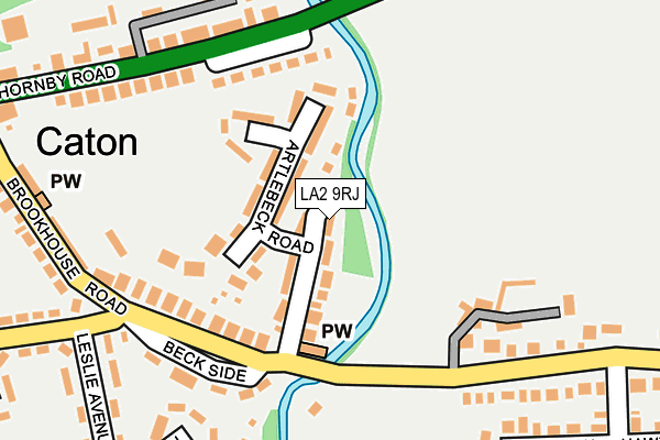 LA2 9RJ map - OS OpenMap – Local (Ordnance Survey) LA2 9RJ map - OS OpenMap – Local (Ordnance Survey)