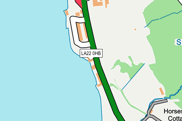 LA22 0HB map - OS OpenMap – Local (Ordnance Survey) LA22 0HB map - OS OpenMap – Local (Ordnance Survey)