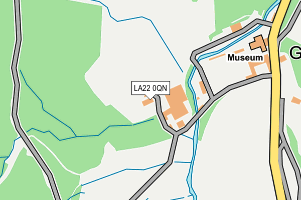 LA22 0QN map - OS OpenMap – Local (Ordnance Survey) LA22 0QN map - OS OpenMap – Local (Ordnance Survey)