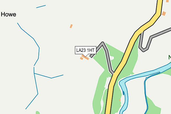LA23 1HT map - OS OpenMap – Local (Ordnance Survey) LA23 1HT map - OS OpenMap – Local (Ordnance Survey)