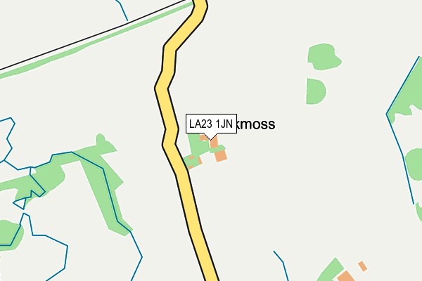 LA23 1JN map - OS OpenMap – Local (Ordnance Survey) LA23 1JN map - OS OpenMap – Local (Ordnance Survey)