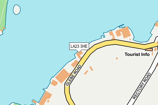 LA23 3HE map - OS OpenMap – Local (Ordnance Survey) LA23 3HE map - OS OpenMap – Local (Ordnance Survey)