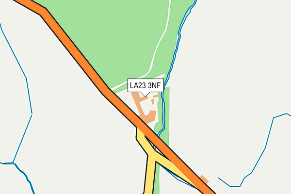 LA23 3NF map - OS OpenMap – Local (Ordnance Survey) LA23 3NF map - OS OpenMap – Local (Ordnance Survey)