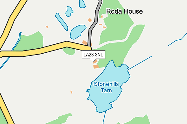 LA23 3NL map - OS OpenMap – Local (Ordnance Survey) LA23 3NL map - OS OpenMap – Local (Ordnance Survey)