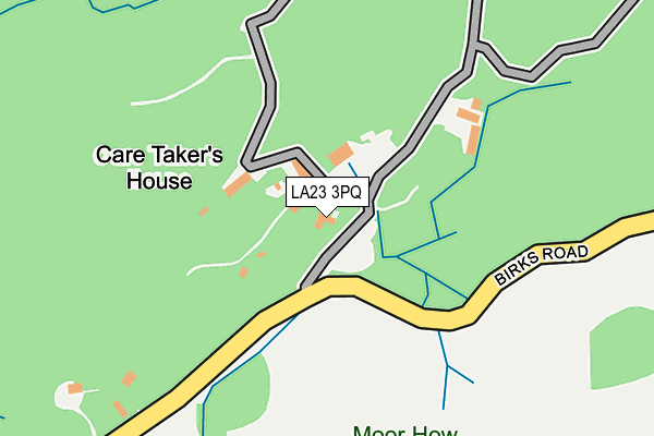 LA23 3PQ map - OS OpenMap – Local (Ordnance Survey) LA23 3PQ map - OS OpenMap – Local (Ordnance Survey)