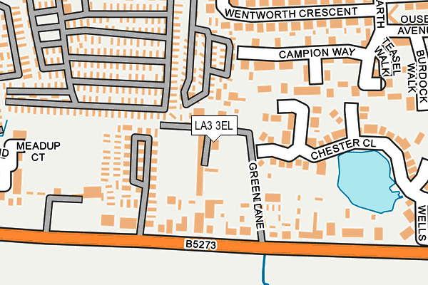 LA3 3EL map - OS OpenMap – Local (Ordnance Survey) LA3 3EL map - OS OpenMap – Local (Ordnance Survey)