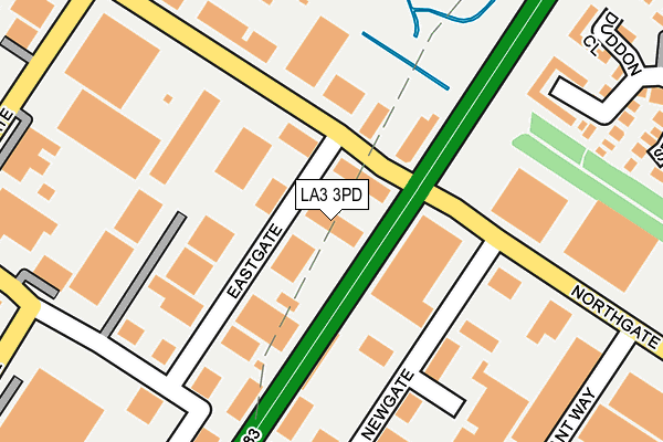LA3 3PD map - OS OpenMap – Local (Ordnance Survey) LA3 3PD map - OS OpenMap – Local (Ordnance Survey)