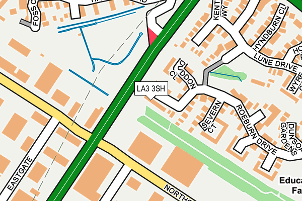 LA3 3SH map - OS OpenMap – Local (Ordnance Survey) LA3 3SH map - OS OpenMap – Local (Ordnance Survey)
