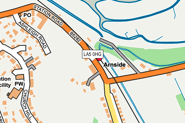 LA5 0HG map - OS OpenMap – Local (Ordnance Survey) LA5 0HG map - OS OpenMap – Local (Ordnance Survey)