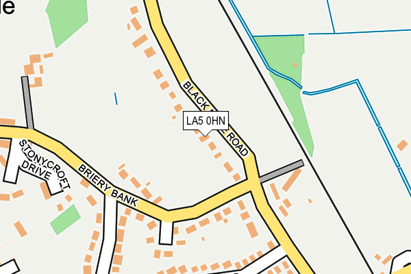 LA5 0HN map - OS OpenMap – Local (Ordnance Survey) LA5 0HN map - OS OpenMap – Local (Ordnance Survey)