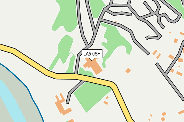 LA5 0SH map - OS OpenMap – Local (Ordnance Survey) LA5 0SH map - OS OpenMap – Local (Ordnance Survey)
