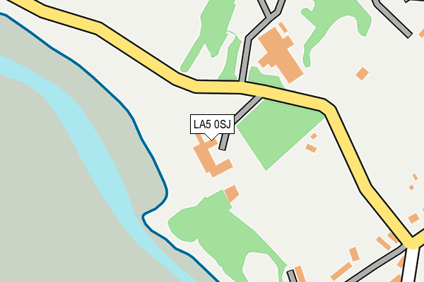 LA5 0SJ map - OS OpenMap – Local (Ordnance Survey) LA5 0SJ map - OS OpenMap – Local (Ordnance Survey)
