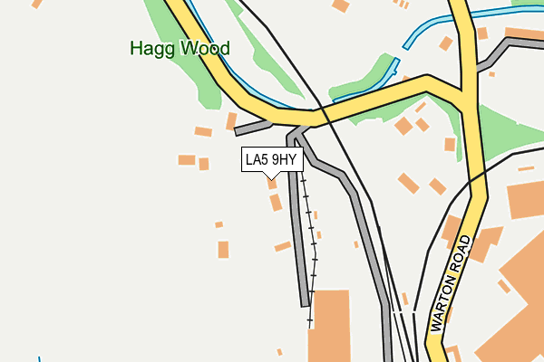 LA5 9HY map - OS OpenMap – Local (Ordnance Survey) LA5 9HY map - OS OpenMap – Local (Ordnance Survey)