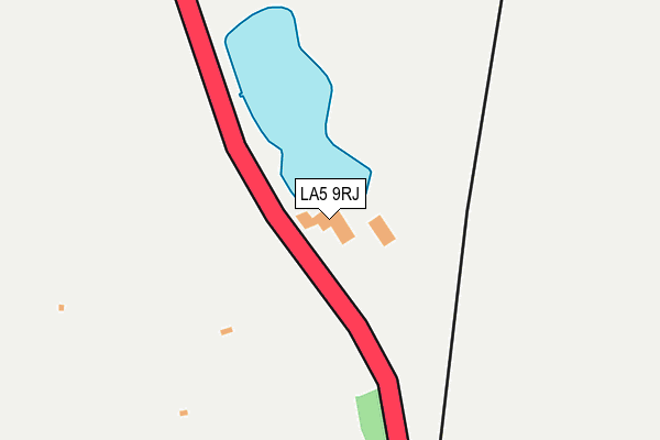 LA5 9RJ map - OS OpenMap – Local (Ordnance Survey) LA5 9RJ map - OS OpenMap – Local (Ordnance Survey)
