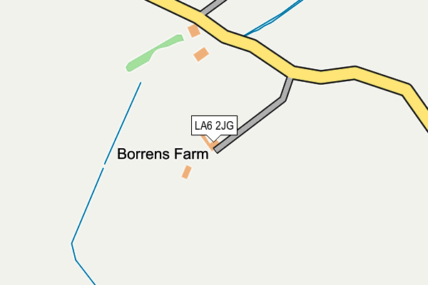 LA6 2JG map - OS OpenMap – Local (Ordnance Survey) LA6 2JG map - OS OpenMap – Local (Ordnance Survey)
