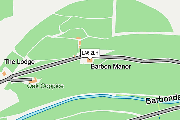 LA6 2LH map - OS OpenMap – Local (Ordnance Survey) LA6 2LH map - OS OpenMap – Local (Ordnance Survey)