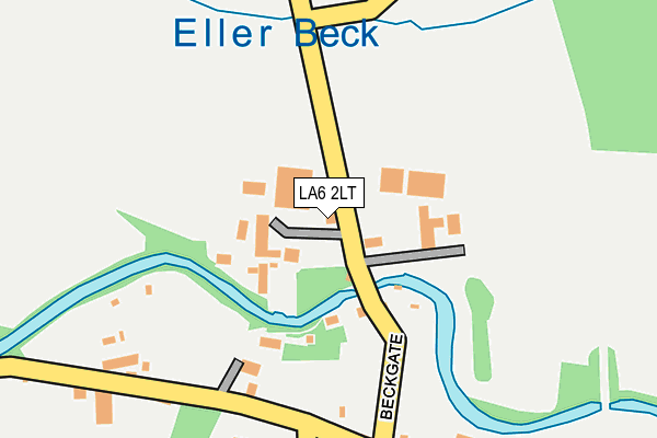 LA6 2LT map - OS OpenMap – Local (Ordnance Survey) LA6 2LT map - OS OpenMap – Local (Ordnance Survey)