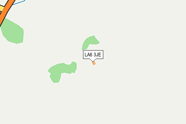 LA6 3JE map - OS OpenMap – Local (Ordnance Survey) LA6 3JE map - OS OpenMap – Local (Ordnance Survey)