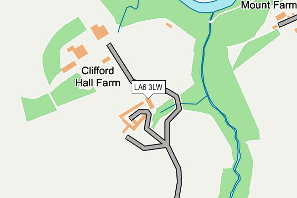 LA6 3LW map - OS OpenMap – Local (Ordnance Survey) LA6 3LW map - OS OpenMap – Local (Ordnance Survey)