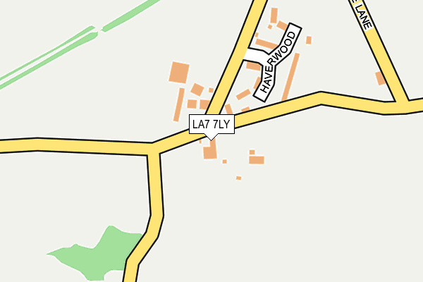 LA7 7LY map - OS OpenMap – Local (Ordnance Survey) LA7 7LY map - OS OpenMap – Local (Ordnance Survey)
