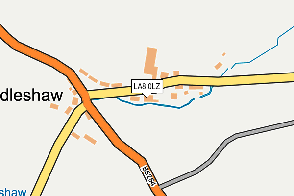 LA8 0LZ map - OS OpenMap – Local (Ordnance Survey) LA8 0LZ map - OS OpenMap – Local (Ordnance Survey)