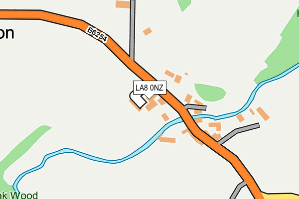 LA8 0NZ map - OS OpenMap – Local (Ordnance Survey) LA8 0NZ map - OS OpenMap – Local (Ordnance Survey)